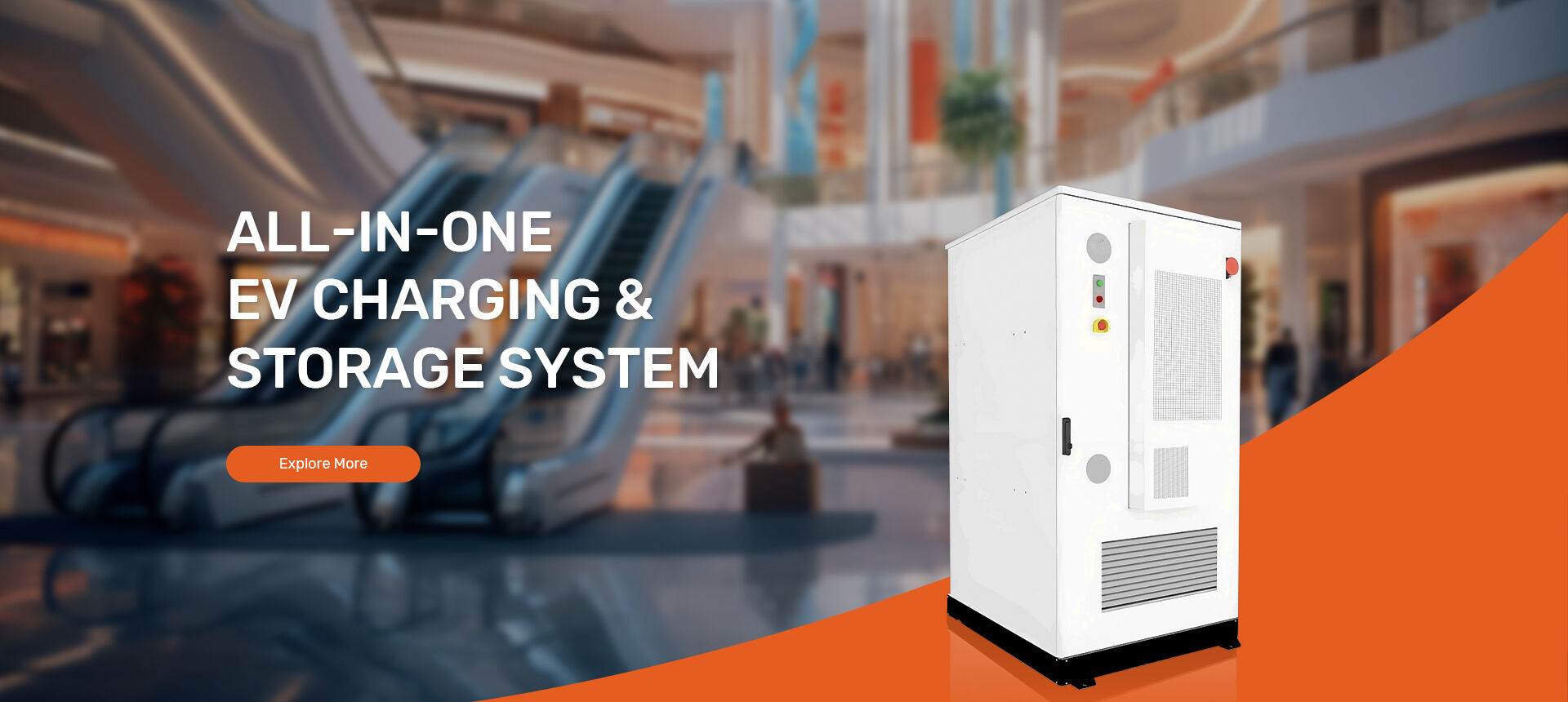 Community solar storage charging